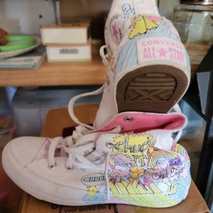Converse Notebook print Chuck Taylor shoes